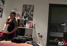 Intense Training Before The Gym With Jose Adiction And Lulu Pretel