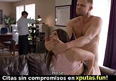 Obedient Slut Sucks Boss's Cock And Gets Fucked With Creampie In Homemade Taboo