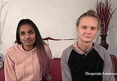 casting desperate amateurs alisha isabella and kama sutra in emotional interview