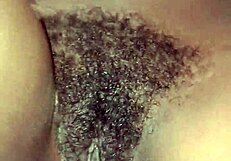 My hairy pussy looks so juicy in this close-up shot