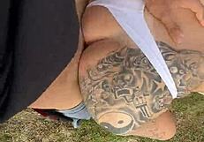 Blonde Charges For Beach Blowjob