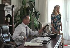 Damn! Fuck my wife in my office and cum on her face while I watch!