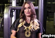 Amazing Workout With Big Ass Babes And Blonde Coach Sarati?