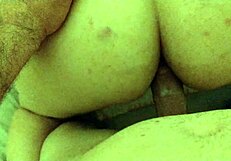 Husband Cumming in Wife's Naughty Ass, Retro Style