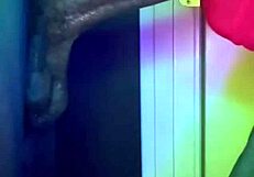 His massive cock is incredibly huge and impressive!