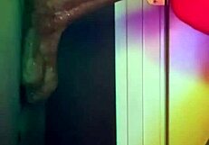 His massive cock is incredibly huge and impressive!