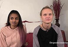 casting desperate amateurs alisha isabella and kama sutra in emotional interview