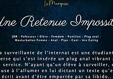 Impossible Detention: French Femdom Anal Domination