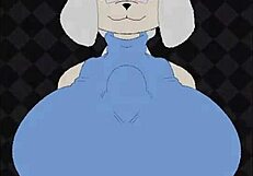 Dianne Peacocking With Big Tits