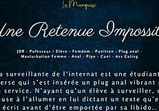 Impossible Detention: French Femdom Anal Domination