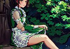 Waifu Maid in Anime Adventure