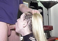 German Scout - Pigtails Teen Crystal White Takes Big Dick Anal in Berlin Casting