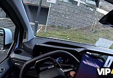 vip4k sexy athlete sakura hell fucks stranger in car in front of bf