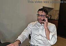 Secretary Jennifer Mendez in Quickie Gangbang: Anal DP and Cum in Mouth.