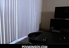 Milf Stepmom Fucks Stepson For Sexy Lingerie Gift