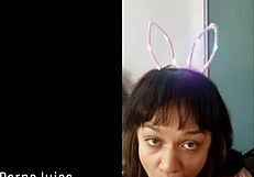 Short Clip of Kiki Cali Sucking a Big Black Cock