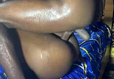 Hardcore Hot Fuck For Bent Over Ebony Teen 18+ Babe With Big Black Cock