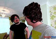 Real tricked newbie rubs