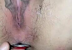 Latina Amateur Sexo Casero With Anal Toys And Creampie