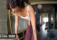 Petite Latina Cannot Fit Such Big Cock In Her Mouth