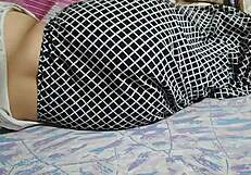 desi housewife enjoys intimate moments