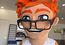 she's sweaty from squats and deep thrusts in my personal training session with gal ritchie on porndudecasting.