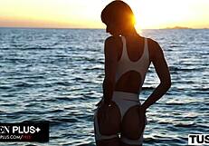 Tushy Stunning Redhead Dolly Dyson Has Intense Double Penetration Orgasm