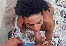 the stepsister's adventure begins with sucking and leads to anal with her tight ass