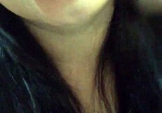 Beautiful Curvy Wife Masturbates Shamelessly in Living Room Like Horny Slut