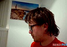 First time british amateur gets tricked into sucking cock in high definition reality.