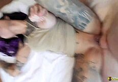 intense doggystyle sex with curvy teen babe bent over in pov