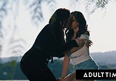 i'm lesbian milf jessica ryan squirting all over my sexy age gap girlfriend chloe surrel