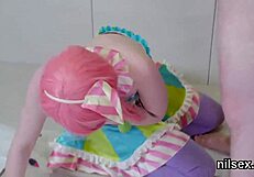 Is this feisty chick ready for harsh anal treatment?