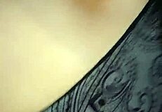 Guess what I did to my sexy dance student girlfriend in lingerie without her knowing?