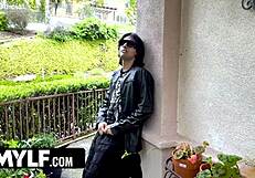 Wow, this religious MILF loves bad boys!