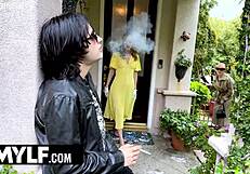 Wow, this religious MILF loves bad boys!