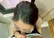 Indonesian Cutie Cheats With Boss For Cash In Homemade Clip