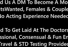 in florida, dr. tampa interns stefania mafra spreading big tits in latex