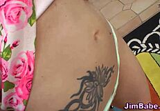 So this teen newbie is sucking the old man's cock in pov stockings