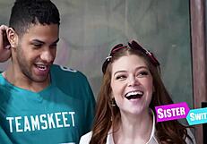 Swapping Teen Step Sis In Uniform For Friend's Cheerleaders