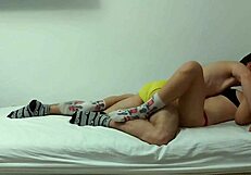 i can't resist banging my horny roommate in cute socks