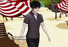 Indian Babe Fulfills Desire with Big Tits and Ass in Game