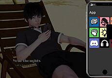 Indian Babe Fulfills Desire with Big Tits and Ass in Game