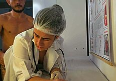 Erection during nurse consultation