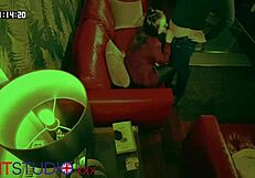 Voyeur Student Caught Spying on Teacher During Intense Bedroom Action. Will She Notice Him Watching?