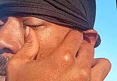 Skinny brunette step niece teases step uncle with cute solo strip show.