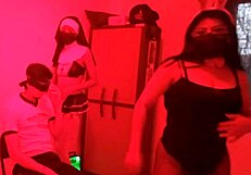 Latina Milfs Dance Erotic For Effeminate Man And Almost Have Sex!