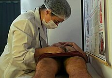 Erection during nurse consultation