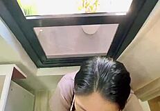 Indonesian Cutie Cheats With Boss For Cash In Homemade Clip