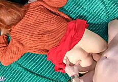 velma from scooby-doo lost her glasses again and got fucked by a big dick 4k